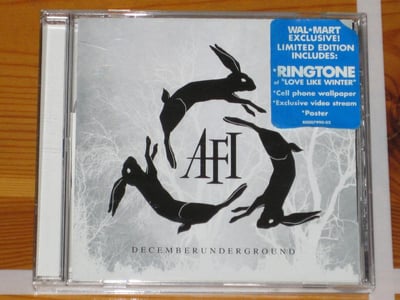 AFI Decemberunderground 2006 Interscope US Wal-Mart edition (w/ Ringtone of "Love Like Winter", Cell phone wallpaper, Exclusive video stream, Poster, cat - B000799002)
