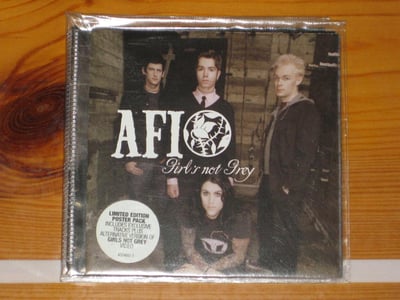 AFI Girl's Not Grey 2003 DreamWorks UK single CD2 (Plastic sleeve)