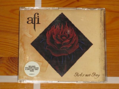 AFI Girl's Not Grey 2003 DreamWorks UK single CD1