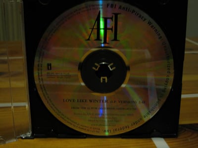 AFI Love Like Winter 2006 Interscope US promo (1trk)
