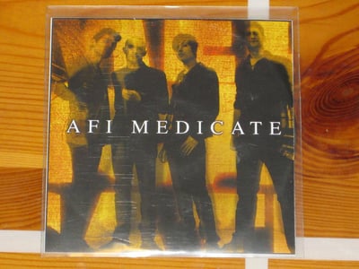 AFI Medicate 2009 Interscope UK promo (Plastic wallet, acetate)