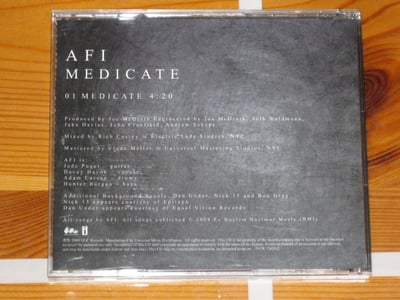 AFI Medicate 2009 Interscope US promo