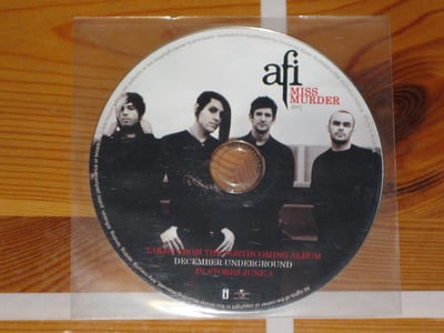 AFI Miss Murder 2006 Intercope/Universal Australian promo