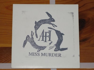 AFI Miss Murder/ Don't Change 2006 Interscope US Pre-sale promo (Blue rabbits)
