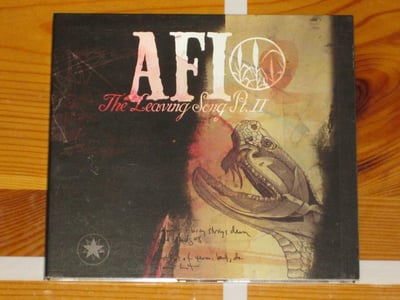 AFI The Leaving Song Pt. II 2003 DreamWorks UK single CD2