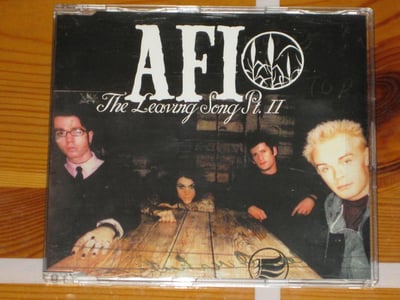 AFI The Leaving Song Pt. II 2003 DreamWorks UK single CD1