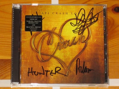 AFI Crash Love 2009 Interscope US edition (Signed in Person by the Band - with Hunter)