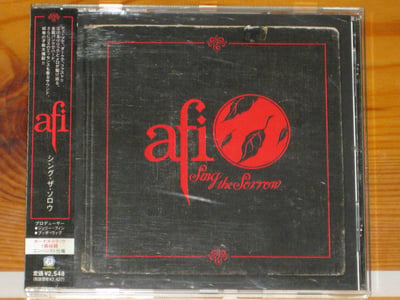 AFI Sing the Sorrow 2003 DreamWorks Japanese edition – Red
