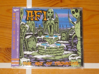 AFI The Art of Drowning 2004 X-Toy Japanese edition