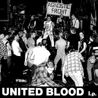 Agnostic Front - United Blood (Bridge Nine Records, B9R128) · 7" · Red · Reissue