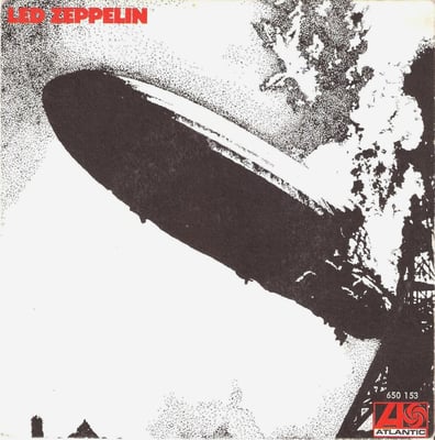 Led Zeppelin - Good Times Bad Times (Atlantic, 45-2613) · 7" · SP- Specialty Pressing