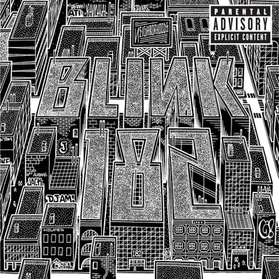 Blink-182 - Neighborhoods (DGC Records, STDBLINKJK JK01) · 2xLP · White/Black Marble · Limited Edition