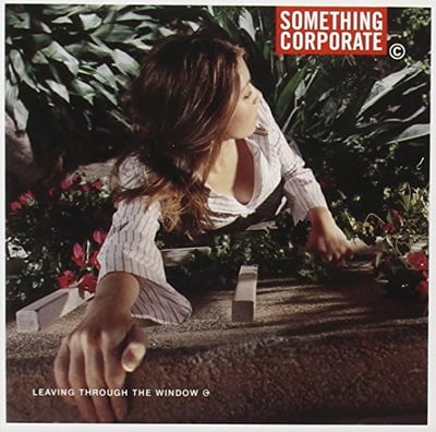 Something Corporate - Leaving Through The Window (Enjoy The Ride Records, ETR-022) · 2xLP · Light Blue Marbled · Limited Edition