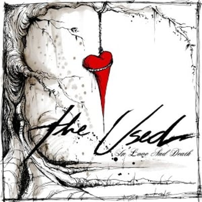 The Used - In Love And Death (Hopeless Records, HR2318-1) · LP · White w/ Red Splatter · Limited Edition, Numbered