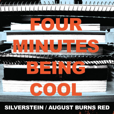 Silverstein / August Burns Red - Four Minutes Being Cool (Hopeless Records, HR6764-7) · 7" · Orange Swirl · Record Store Day, Limited Edition