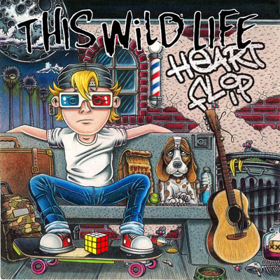 This Wild Life - Heart Flip (Not On Label, none) · LP · Transparent Red and Blue · Limited Edition