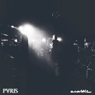 Pvris - Acoustic (Not On Label (PVRIS Self-Released), none) · 10" · Black With White Splatter · Limited Edition, Reissue