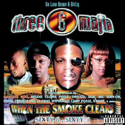 Three 6 Mafia - When The Smoke Clears (Sixty 6, Sixty 1) (Loud Records, 19439886951) · 2xLP · Orange Mound · Club Edition, Reissue, Remastered