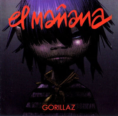 Gorillaz - Kids With Guns / El Mañana (Parlophone, 00946 354065 7 3) · 7" · Red Translucent · NM/NM
