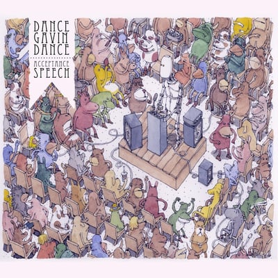 Dance Gavin Dance - Acceptance Speech (Rise Records, RISE 209-1) · LP · Red