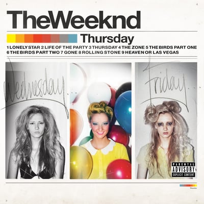 The Weeknd - Thursday (Republic Records, B0022933-01) · 2xLP · Reissue