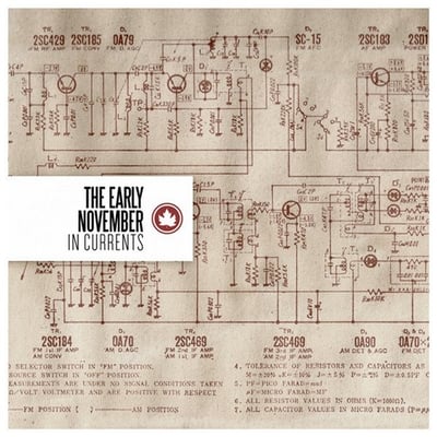 The Early November - In Currents (Rise Records, Rise 164-1) · LP · White · Limited Edition