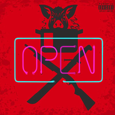 Flee Lord & Grafh - Dirty Restaurant (Tuff Kong Records, TKR113) · LP · Limited Edition, Numbered