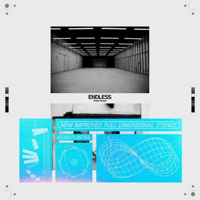 Frank Ocean – Endless (Def Jam, 2016) [2017 Blonded reissue, Cyber Monday exclusive, Etched]