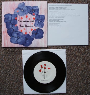 Tilly and the Wall - Bad Education / Forget the Feeling, Patience Babe - Team Love - TL7-002