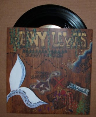 Jenny Lewis, Whispertown2000 - Paradise / Hometown [split 7"] - Team Love - TL7-01