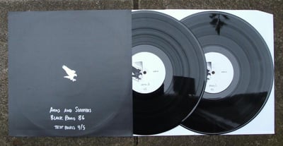 Arms and Sleepers - Black Paris 86 [2LP VINYL TEST PRESS] - Ericrock - ER006 [test press] - 4/5