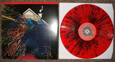 Genghis Tron - Board Up the House Remixes, Volume 3 [LP - clear red w/ blue splatter] - Relapse - RR 7072 - /1000 two copies