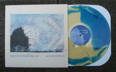 Minus the Bear - Acoustics [12" - blue/vanilla swirl] - Suicide Squeeze, Tigre Blanco - S-080, TB001 - /5000