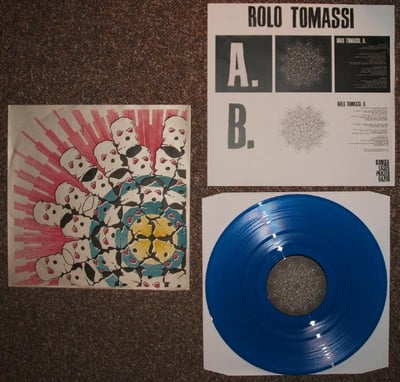 Rolo Tomassi - Rolo Tomassi [LP - translucent blue] - Danger! Laser! Phaser! Razor! - DLPR003 - 180/330