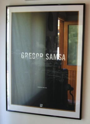 Gregor Samsa - European Tour 2009 silk screen 3-colour print (~A2) - /100