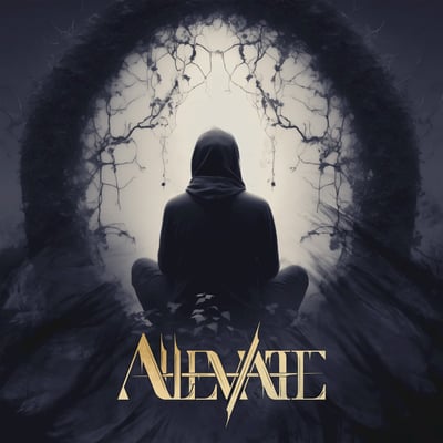 Alleviate - DMNS (Arising Empire, 4056813322187) · LP · Transparent w/ Black Marble · Limited Edition