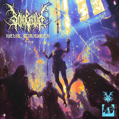 Bone Crown - Ritual Slaughter (Crestfallen Records, CFR 037) · 12" · Flooded Lungs · Limited Edition, Numbered