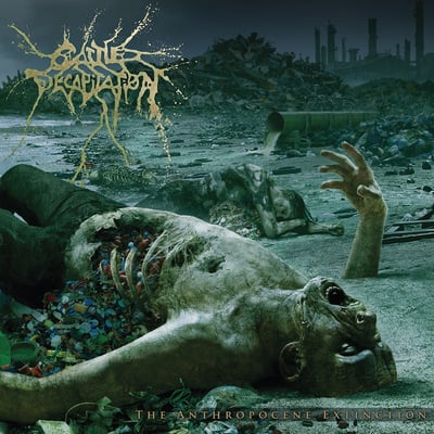 Cattle Decapitation - The Anthropocene Extinction (Metal Blade Records, 3984-15396-1) · LP · Clear w/ Multi-Colour Splatter [Trash Explosion] · Limited Edition, Numbered, Reissue