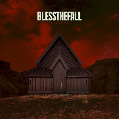 Blessthefall - Gallows (Rise Records, RISE 557-1/96415631) · LP · Red, Black & White Smush · Limited Edition