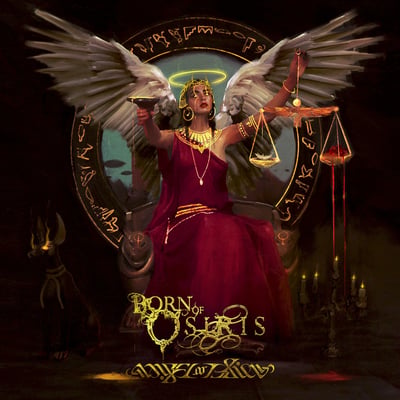 Born Of Osiris - Angel Or Alien (Sumerian Records, none) · 2xLP · Clear Ultra w/ Neon Pink & Black Splatter
