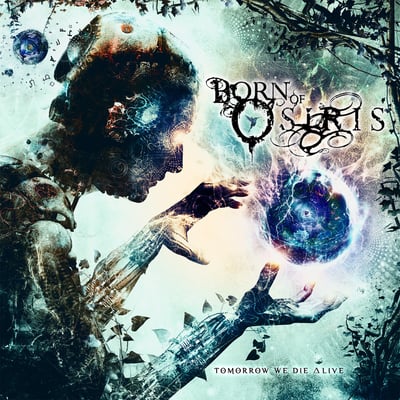 Born Of Osiris - Tomorrow We Die ∆live (Sumerian Records, SUM1778) · LP · White + Royal Blue Side A/B w/ Black & White Splatter · Limited Edition, Repress