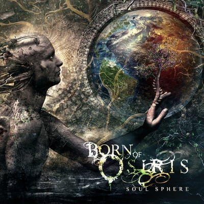 Born Of Osiris - Soul Sphere (Sumerian Records, SUM1849) · LP · Violet Neon & Mint Green Galaxy · Repress