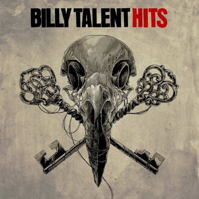 Billy Talent - Billy Talent - Hits (The End Records, TE515-1) · LP + DVD · Red/White Vinyl · Limited Edition, Reissue