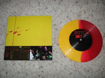 Cave In/Botch - In These Black Days: Vol 5 (opaque yellow/translucent red /340)