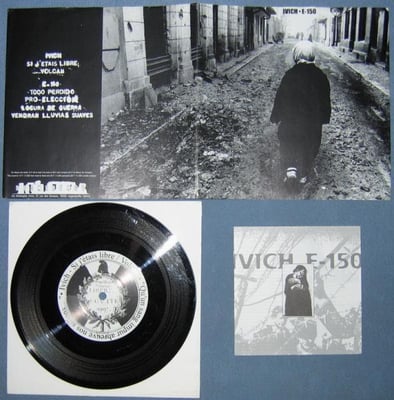 Ivich / E-150 - Split 7" | Stonehenge stone-015 | black /2000