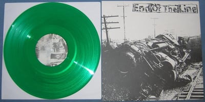 End of the line - Self-titled | Ebullition, ebullition-10 | clear green