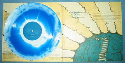 Pyramids - Following the tracks, forcing motion through phases | Paramnesia paramnesia-01 | blue/white explosion, gatefold /521