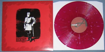 Ricochet - Self-titled | Self-titled demo records, demo-011 | crimson w/ white haze /500