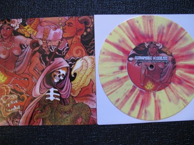 Split - Agoraphobic Nosebleed / Kill The Client (Relapse) Yellow & Red Vinyl /400