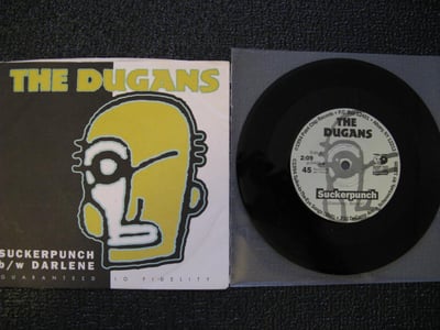 Dugans, The - Suckerpunch (Paint Chip) Black Vinyl